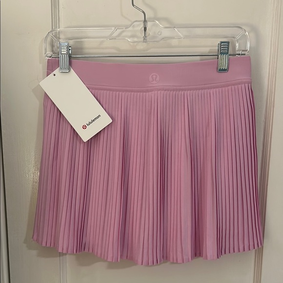 lululemon athletica Dresses & Skirts - Lululemon Athletica Varsity HR Pleated Tennis Skirt in Pink Haze